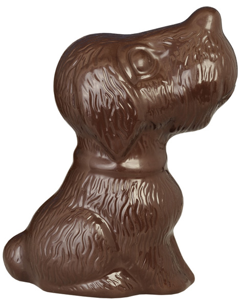 Сувенирный шоколад. Шоколадный щенок