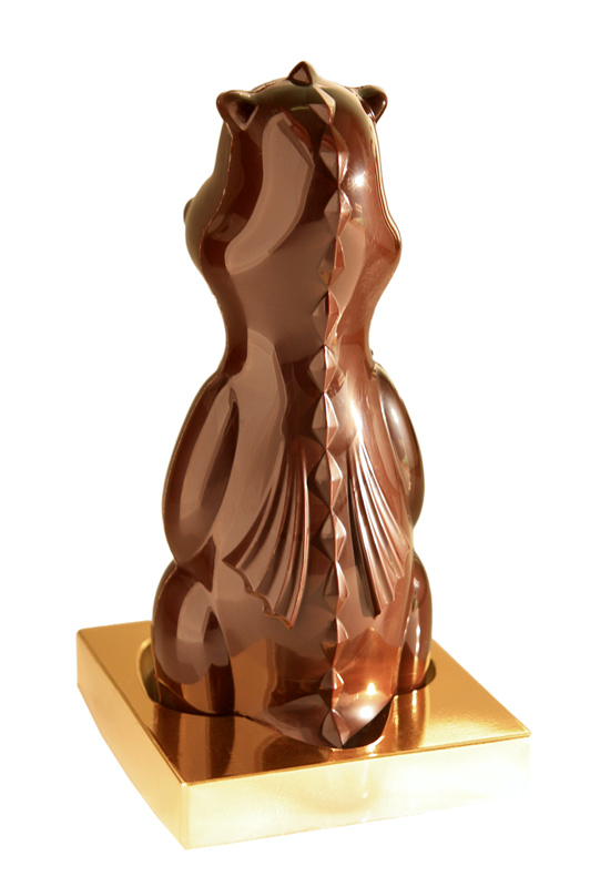 Шоколадный дракон 300 г, 24 см — символ 2024 года по восточному календарю