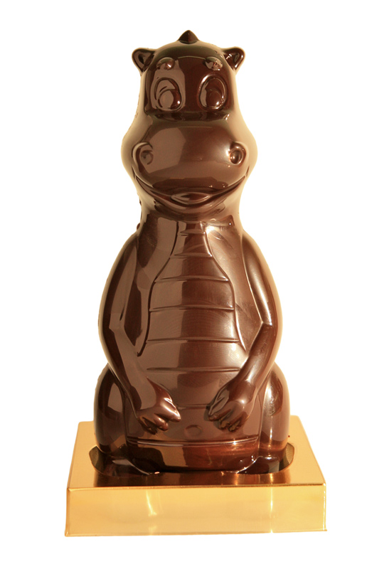 Шоколадный дракон 300 г, 24 см — символ 2024 года по восточному календарю