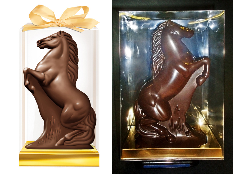 Шоколадная лошадь, шоколадный конь