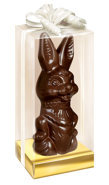 Шоколадные фигурки. Большой шоколадный кролик
