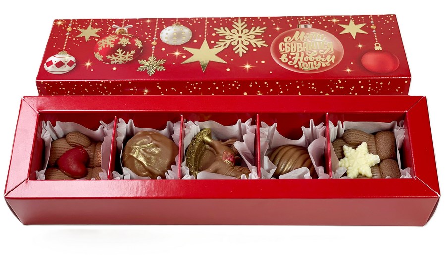 Фигурные конфеты ручной работы — ёлочные игрушки из шоколада Фигурные конфеты ручной работы — ёлочные игрушки из шоколада