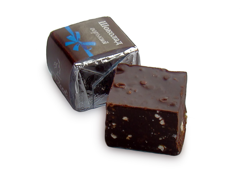 Шоколад с логотипом в кубиках