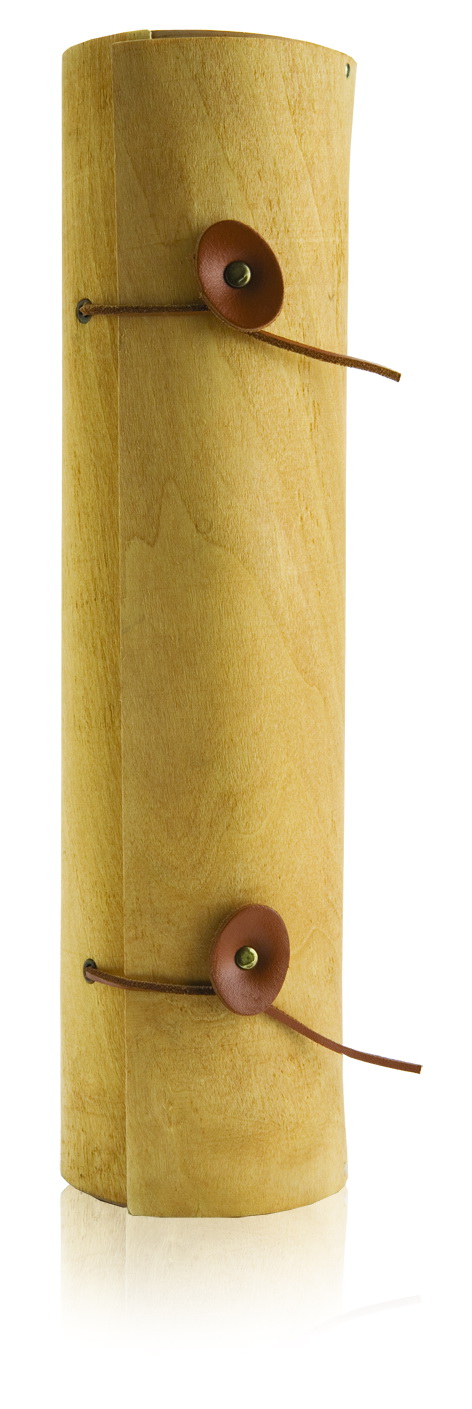Тубус из шпона дерева — натуральная упаковка для корпоративных подарков