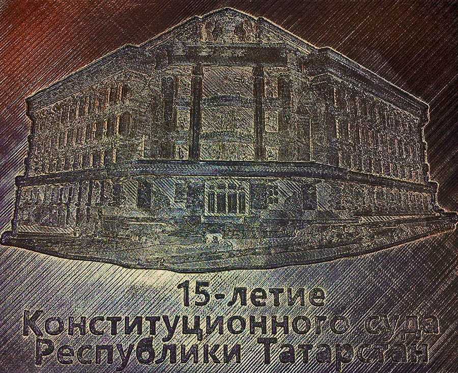 Барельеф из шоколада для Конституционного суда Татарстана
